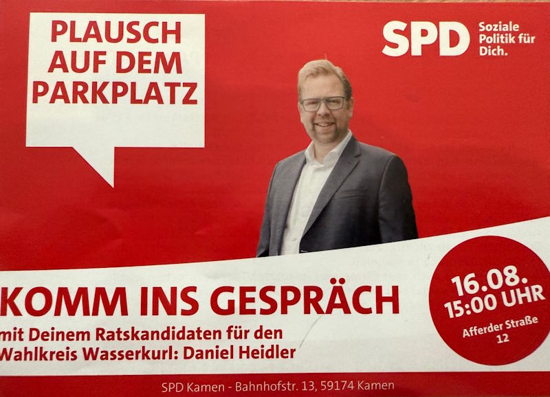 Einladung in Wasserkurl